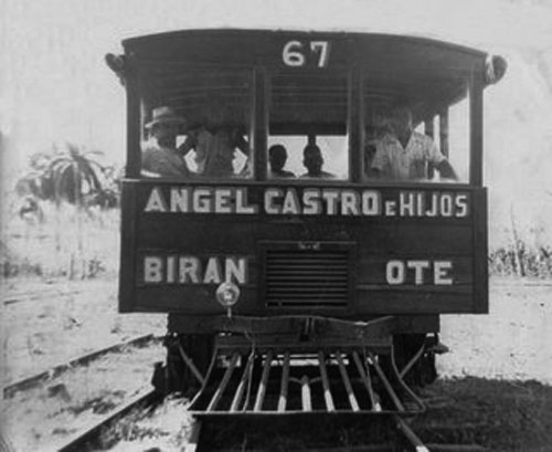 Angel Castro tuvo un tren particular