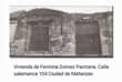 Image may contain: text that says 'Vivienda de Fermina Gómez Pastrana. Calle salamanca 104 Ciudad de Matanzas'