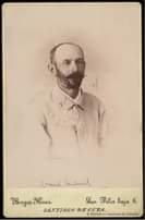 May be an image of 1 person, beard and text that says 'Conmil Jansval Borges Hnos. San Felix baja 6. SANTIAGO DECUBA. Biblioteca Nacional de España'