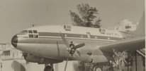 May be an image of airplane and outdoors