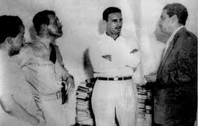 Fidel Castro en su celda en el Presidio Modelo de Isla de Pinos
