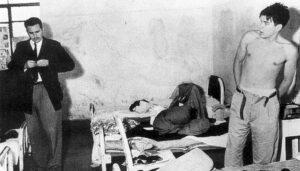 Fidel Castro en su celda en el Presidio Modelo de Isla de Pinos