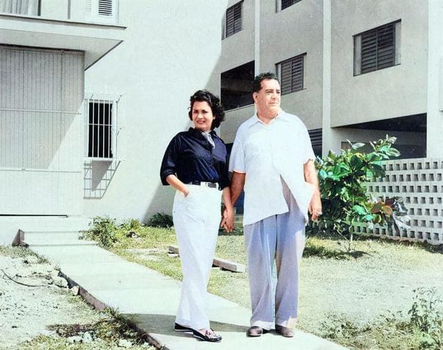 Martin Fox, Dueño de Tropicana y su esposa Ofelia Fox
